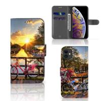 Apple iPhone 11 | Flip Cover | Amsterdamse Grachten - thumbnail