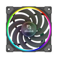 Akasa SOHO AR12 Computer behuizing Ventilator 12 cm Zwart - thumbnail