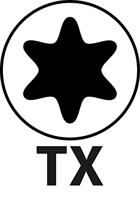 SWG 16524270015 Verzonken houtschroef 4.2 mm 70 mm T-profiel Staal Verzinkt 100 stuk(s) - thumbnail