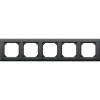 Merten 486514 Afdekking Frame System M Antraciet 1 stuk(s) - thumbnail