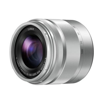 Panasonic LUMIX G Vario 35-100mm F4.0-F5.6 Asph. MEGA OIS SLR Telezoomlens Zilver