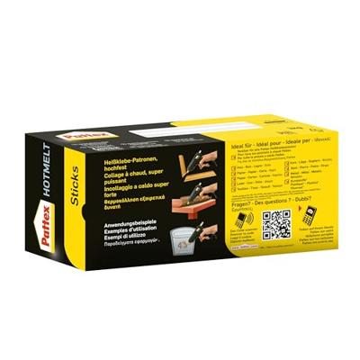 Pattex PTK1 Lijmstick 11 mm 200 mm Transparant 1000 g 50 stuk(s)