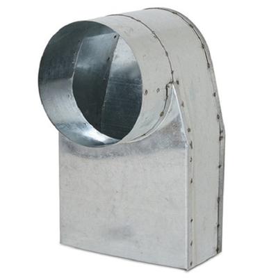 Rechthoekige (instort) Lepelhoek 220mm X 80mm Met Aansluiting 150mm