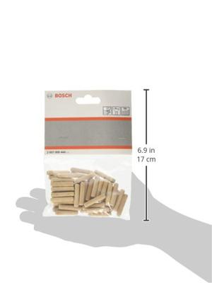 Bosch geribbelde houtdeuvels [50st] - 6x30mm - thumbnail