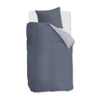Rivièra Maison Riviera Maison Dekbedovertrek Twisted - Blauw 140x200/220 cm - thumbnail
