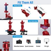 Sirui Magic Arm MA-GR (rood) - thumbnail