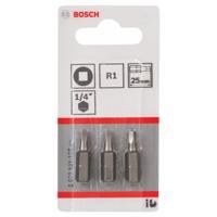 Bosch Accessories Vierkant-bit 1 Extra hard C 6.3 3 stuk(s) - thumbnail