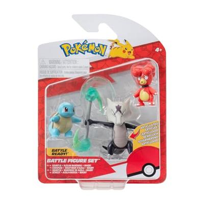 Boti Pokémon batte figuur set - magby, alolan, marow, 3st.