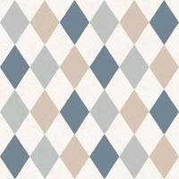 Cristiana Masi MiniMe Behang met harlequin ruiten - 17126 - thumbnail