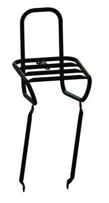 Steco Smooth Voordrager 25 cm Kroonboutmontage Matzwart