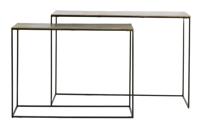 Light & Living Sidetable 'Zayn' Set van 2 stuks, kleur Antiek Brons - thumbnail