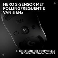 Logitech G Pro 2 LIGHTSPEED Wit Draadloze Gaming Muis - thumbnail