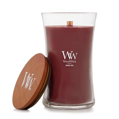 WoodWick large candle rouge oud