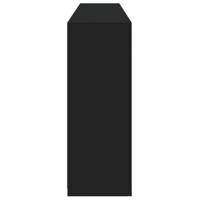 Dressoir met LED-verlichting 181,5x37x100 cm zwart - thumbnail