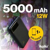 Aqiila Powerbird B5B Powerbank 5000 mAh LiPo USB-A, USB-C Zwart - thumbnail