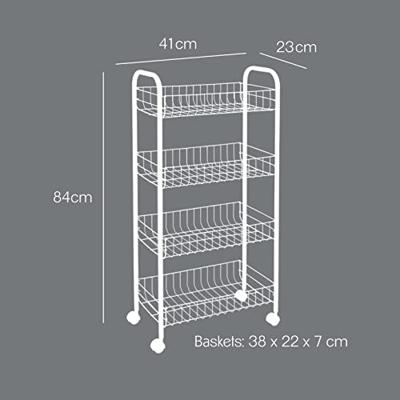 Metaltex Trolleykastje Ascona 84x41cm Staal Koper