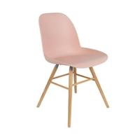 Zuiver Albert Kuip restaurant- & eetkamerstoel Harde stoel Harde rugleuning - thumbnail