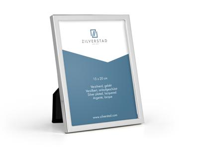 Zilverstad 8034233 Fotolijst Madeira verzilverd gelakt 15 x 20 cm