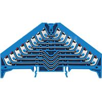 Weidmüller 1173910000 Rangeerverdeler 9.20 mm Push-In-klem Blauw 20 stuk(s) - thumbnail