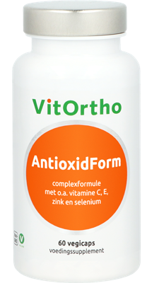 VitOrtho AntioxidForm voorheen antioxidant formule 60 Vegetarische capsules