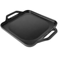 Traeger inductie gietijzeren pan bac703 bak-/braadpan (zwart, 29 x 29cm) - thumbnail