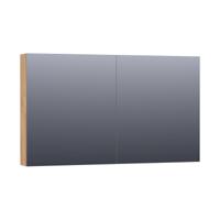Brauer Impress Deluxe Spiegelkast - 120 cm - met interne en externe Verlichting - 2 Dubbelzijdige Spiegeldeuren - Chateau - thumbnail