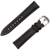 JT Berlin Watchband Charlie Horlogeband 44 mm, 40 mm, 47 mm, 43 mm, 45 mm, 46 mm, 42 mm, 41 mm M Zwart, RVS - thumbnail