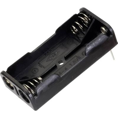 TRU COMPONENTS BH-421-3P Batterijhouder Aantal cellen: 2 AAA (potlood) Contactpolen