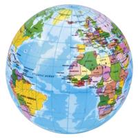 Moses anti stressbal wereldbol 7,5 cm - thumbnail