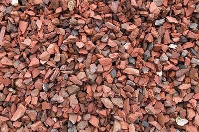 Rode Mijnsteen split Big Bag - 1500 kg - 1m3