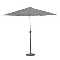 Parasol Tenerife 300 cm - grijs zonder volant - thumbnail