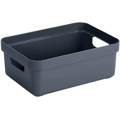 Sigma home box 9 liter - donkerblauw - 35,2x25,3x12,2 cm