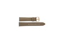 Horlogeband Fossil BQ1767 Leder Beige 18mm - thumbnail