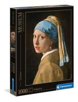 Clementoni legpuzzel vermeer girl with pearl earring, 1000st. - thumbnail