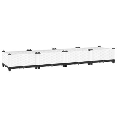 VidaXL Plantenbak verhoogd 160x40x23 cm polypropeen