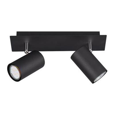 Trio SpotMarley 2-lichts mat zwart - 802400232