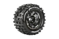 Louise ST-Pioneer MFT banden op zwart/chrome velgen voor 1/8 ST - 0 offset - thumbnail