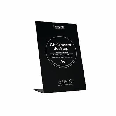 Europel krijtbord L-vormig, ft A6