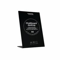 Europel krijtbord L-vormig, ft A6 - thumbnail