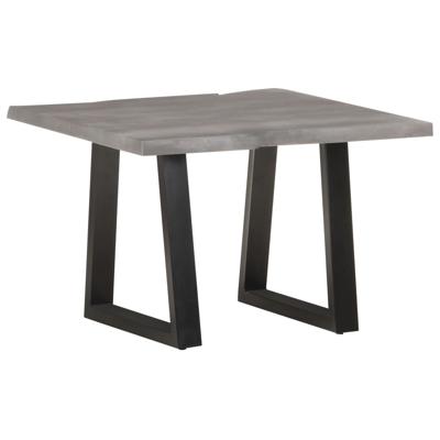 VidaXL Salontafel met natuurlijke randen 60x60x40 cm acaciahout