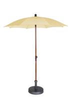 Stokparasol Olivia 200/8/33/36 wood yellow Max&Luuk - Max luuk - thumbnail