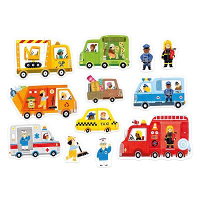 Banana Panda - mijn eerste puzzel - auto's