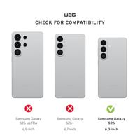 Urban Armor Gear Trooper Case Samsung Galaxy S26 Ash Grey MagSafe compatible, Met magneetmodule - thumbnail