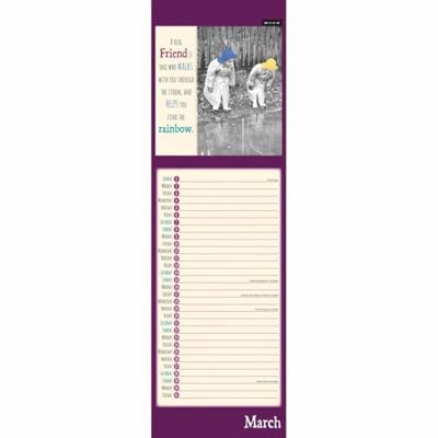 MILK Friendship Slimline Kalender 2026