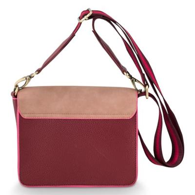 Pip Studio Fenna Schoudertas Klein Uni Rood