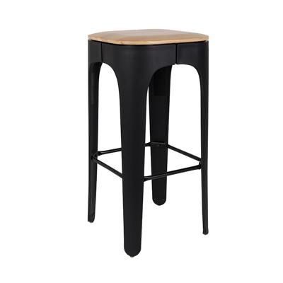 Barkruk 'Kole', kleur Zwart