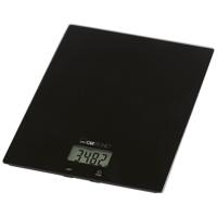 Clatronic KW 3820 Glas schwarz Keukenweegschaal Digitaal Digitaal Weegbereik (max.)=5000 g Zwart 210 x 180 x 20 - thumbnail