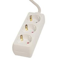 Chacon TCD RA 3V 1,5m snoer wit - 6874000 - thumbnail