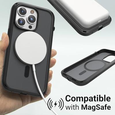 Catalyst Influence Hoesje Compatibel met MagSafe iPhone 13 / 14 Zwart