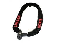 Simson kettingslot Entry kettingslot 90 cm x 6 mm zwart/rood - thumbnail
